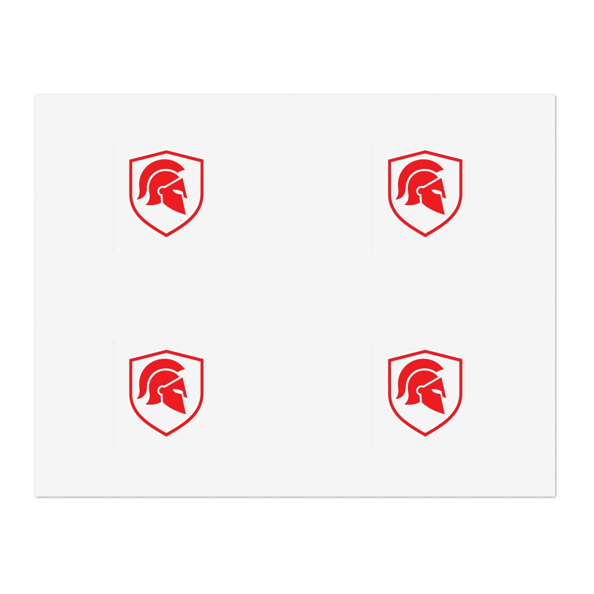 FIGWORKS emblem stickers on premium white sheet.