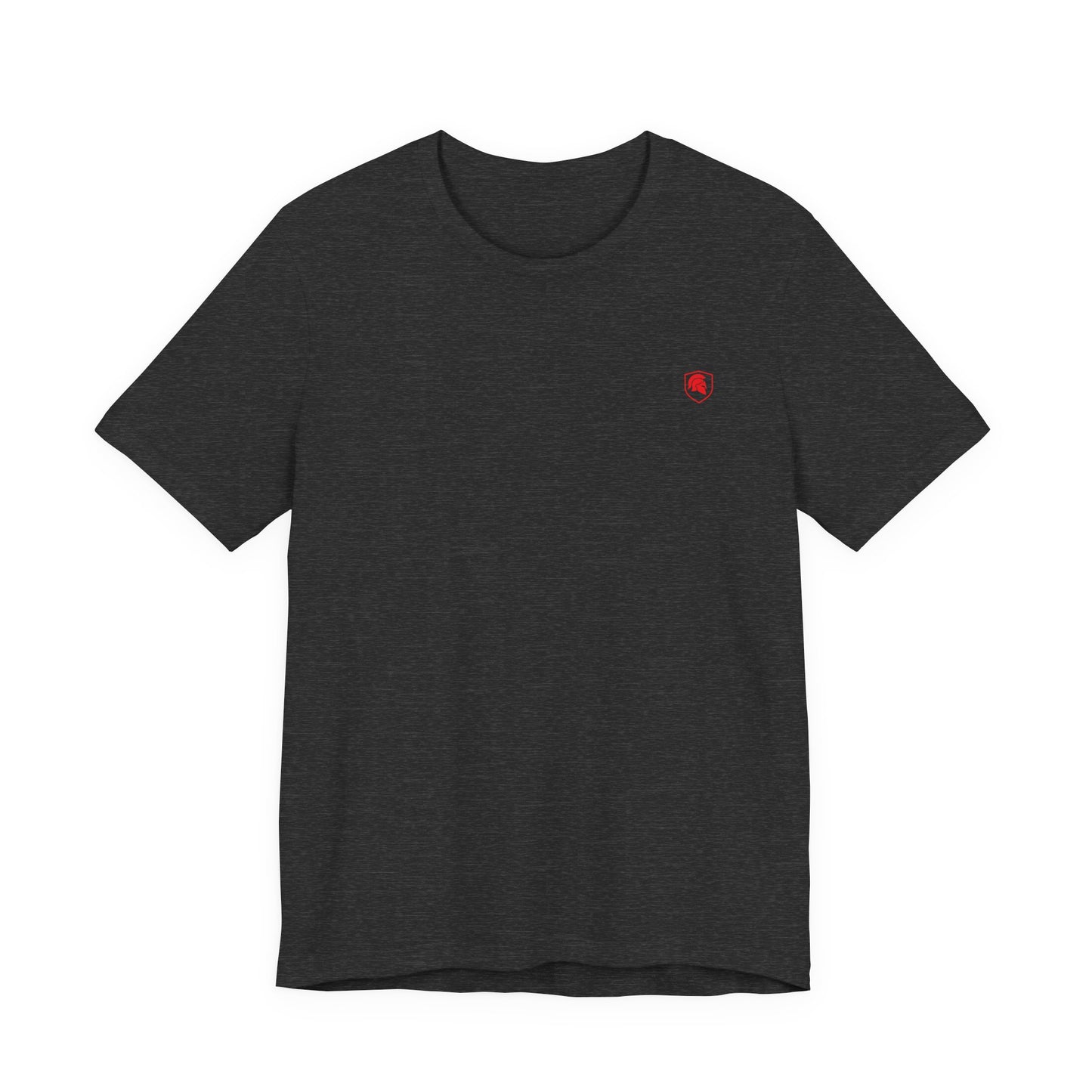FIGWORKS Core Tee in Black Heather — minimalist unisex cotton t-shirt