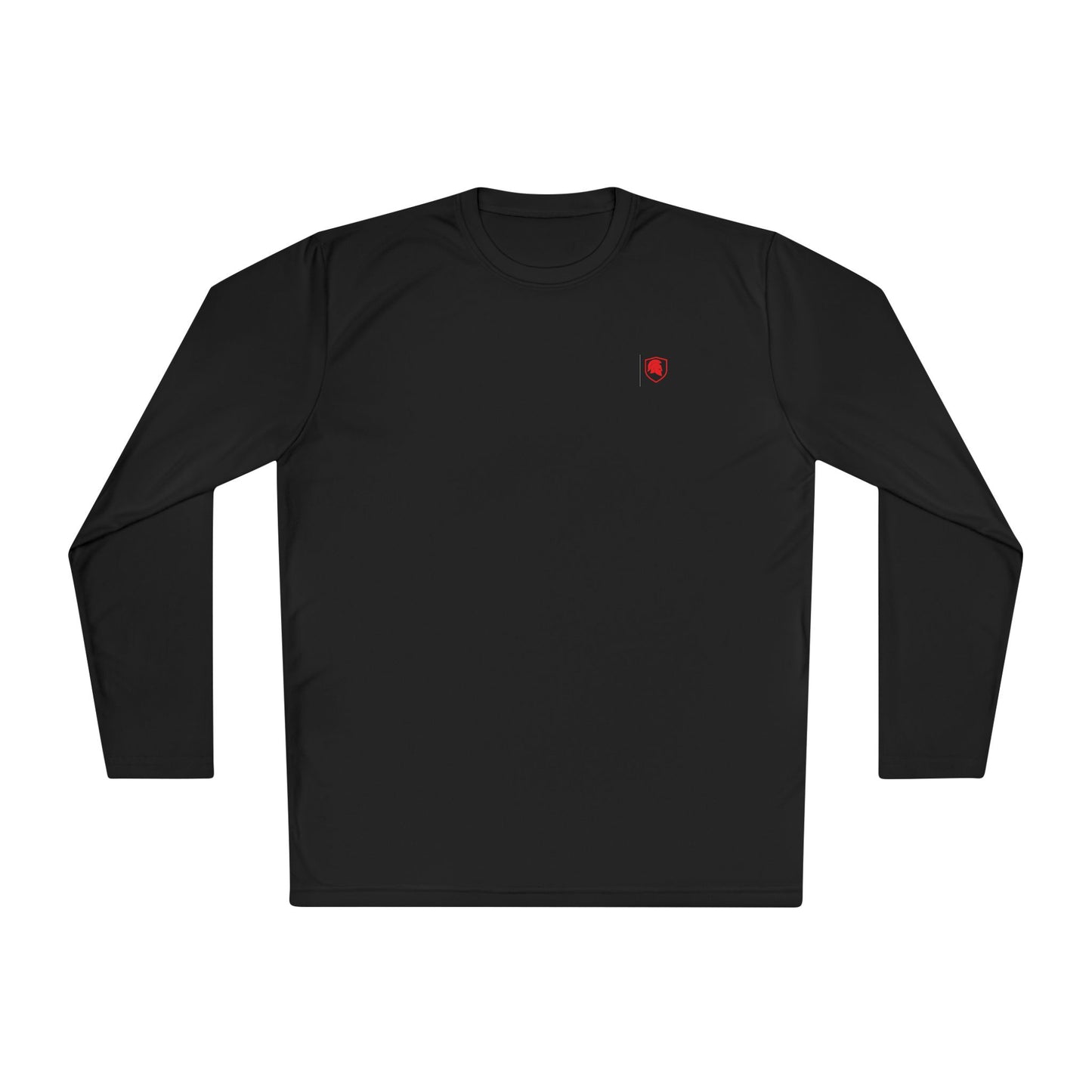 FIGWORKS performance long sleeve shirt with lightweight moisture-wicking fabric.