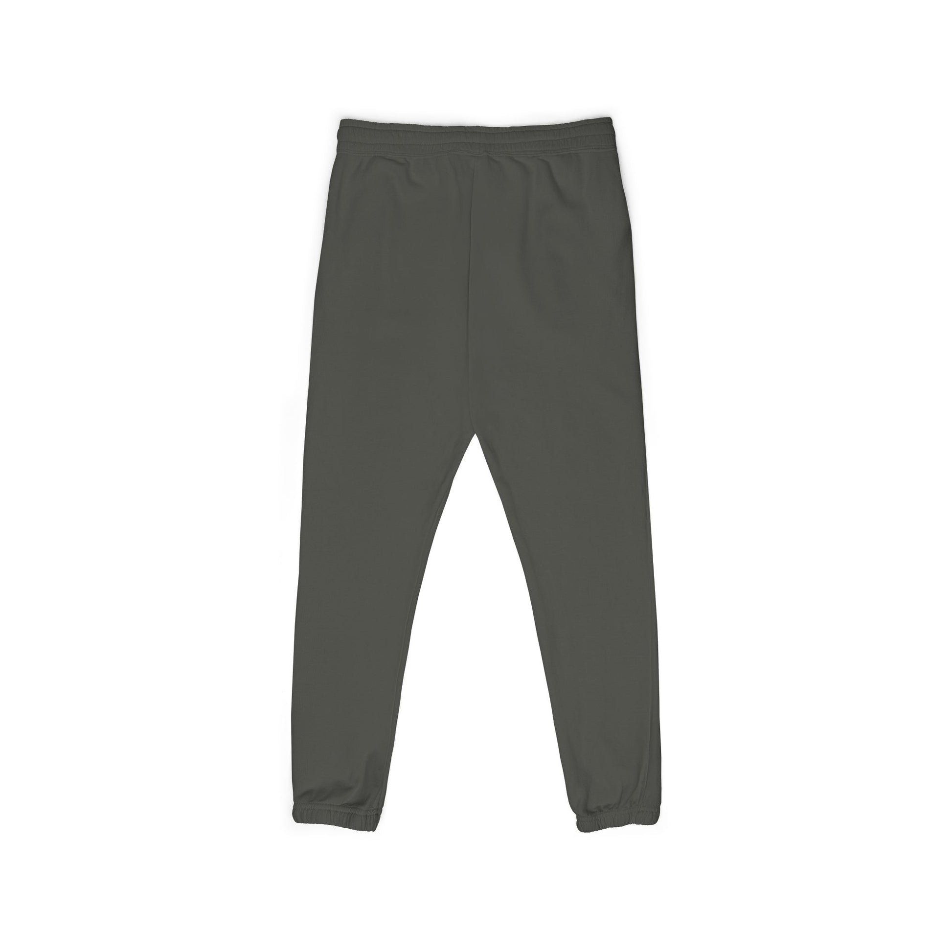 Back view of FIGWORKS Core Fleece Sweatpant in Pepper
