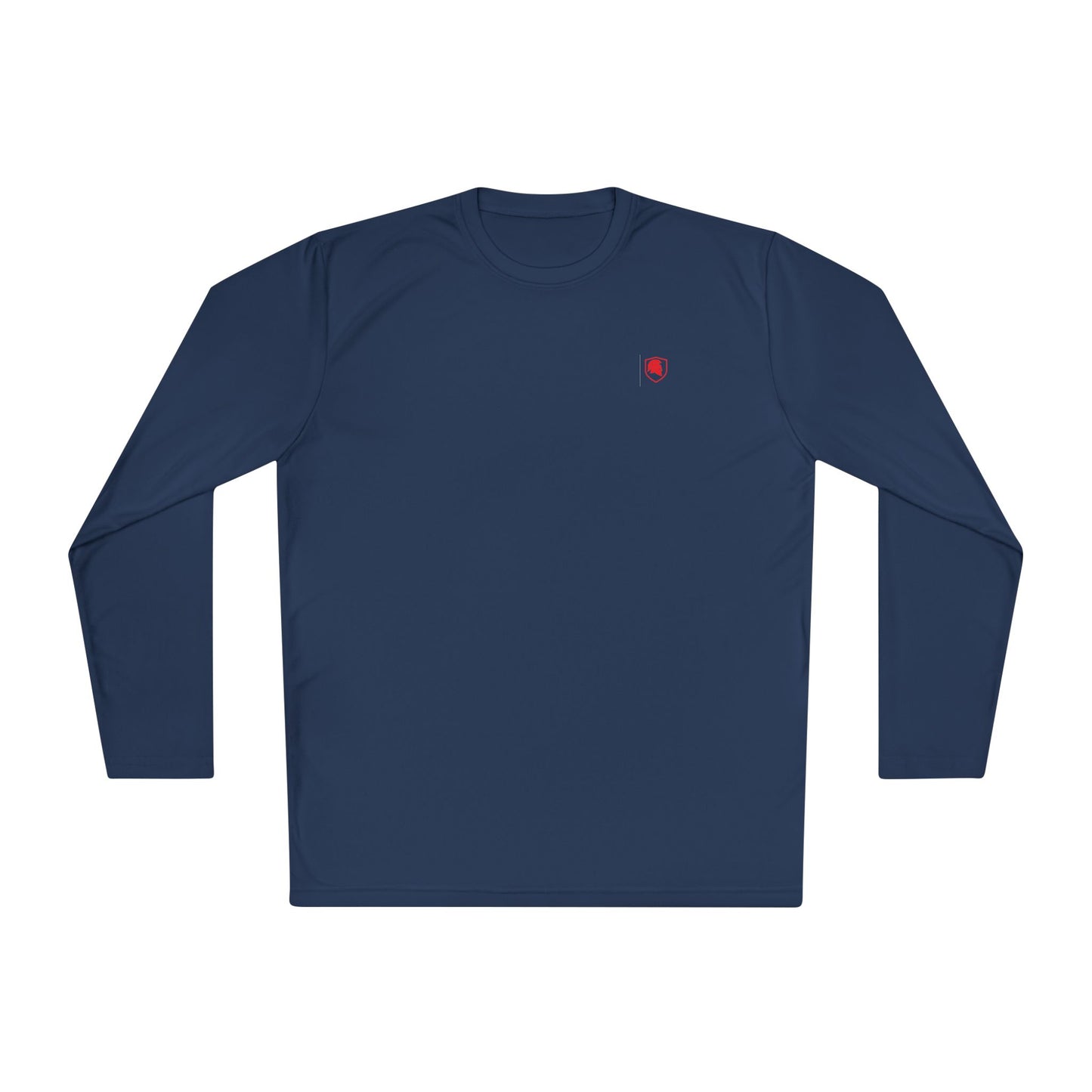 FIGWORKS performance long sleeve shirt with lightweight moisture-wicking fabric.