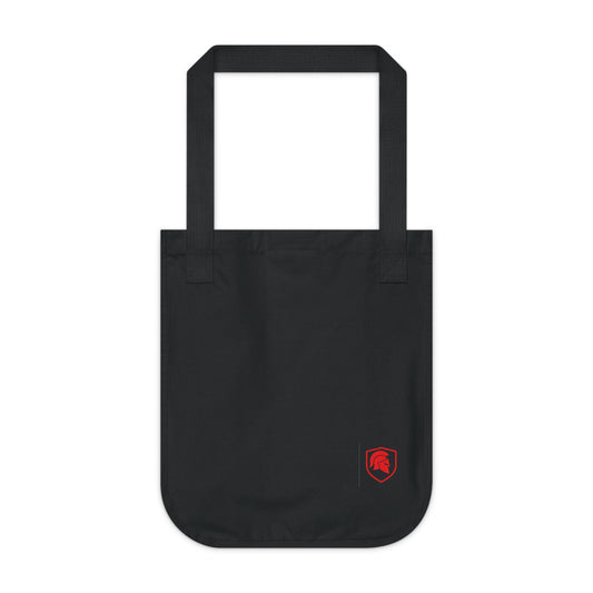 FIGWORKS organic cotton canvas tote bag with minimalist logo