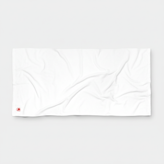 FIGWORKS Gym Towel with gray background